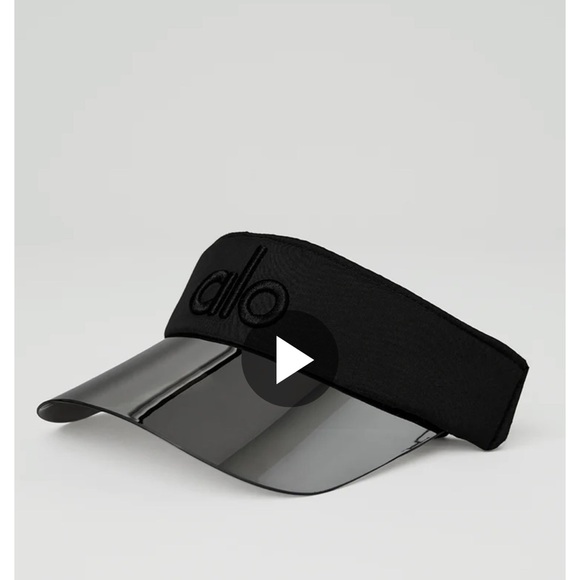 ALO Yoga Charcoal and Black Visor - Picture 3 of 5